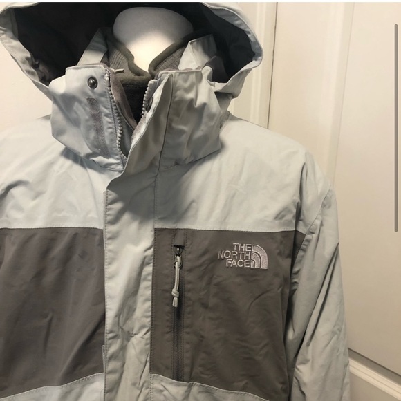 The North Face Men’s Double Lined 4 Season 3 in 1 Ski/Snowboard Coat - Grey - Picture 2 of 13